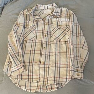 Ashley by 26 international plaid shirt oversized